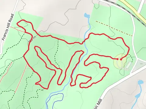 House Trail - Green, White and Brown Loop