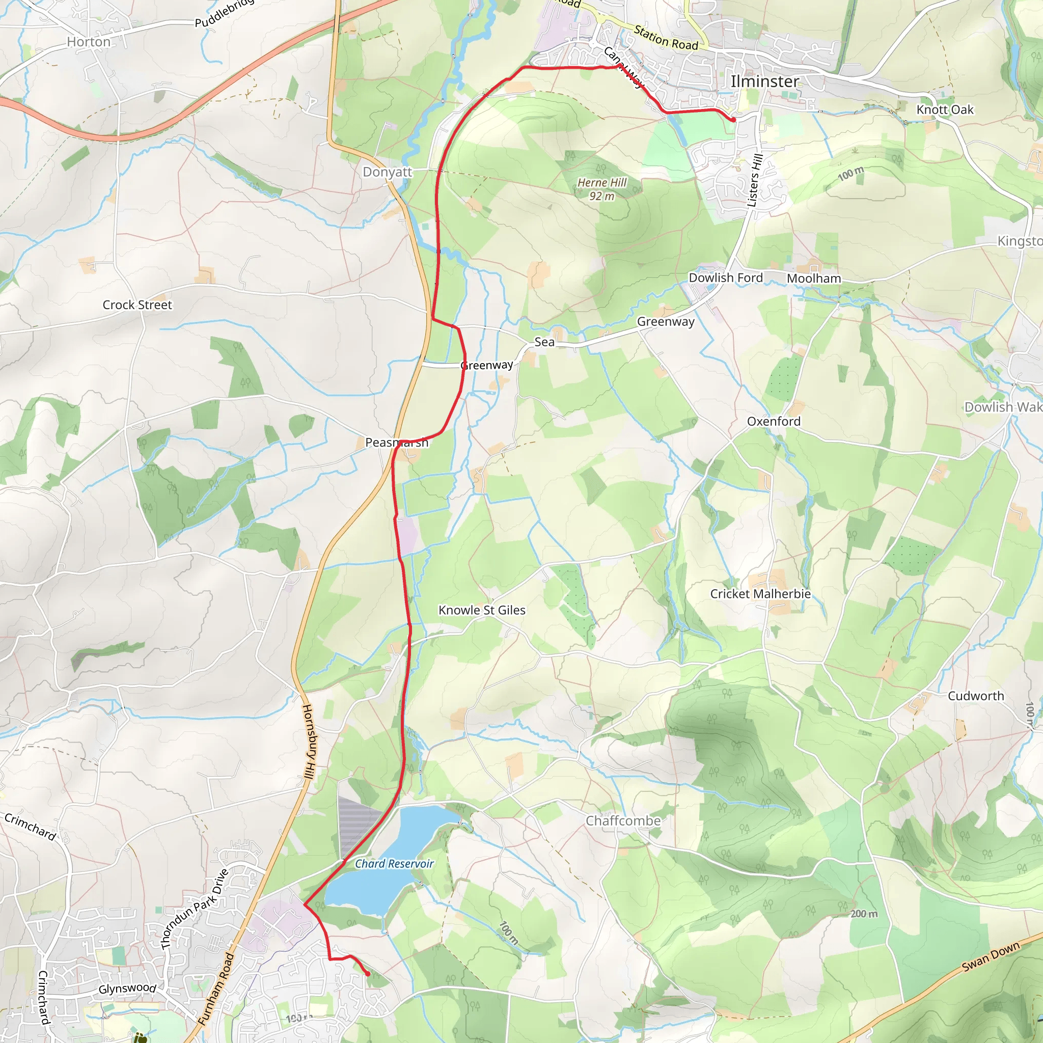 Chard to Ilminster Walk | Somerset | England