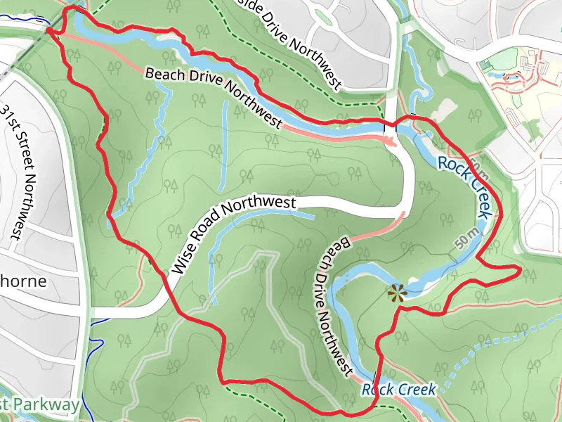 Muddy, Valley and Western Ridge Loop Trail