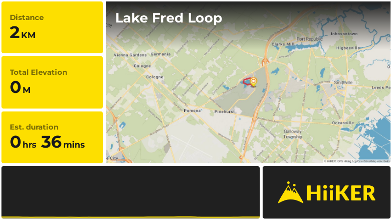 Lake Fred Loop | Atlantic County | New Jersey