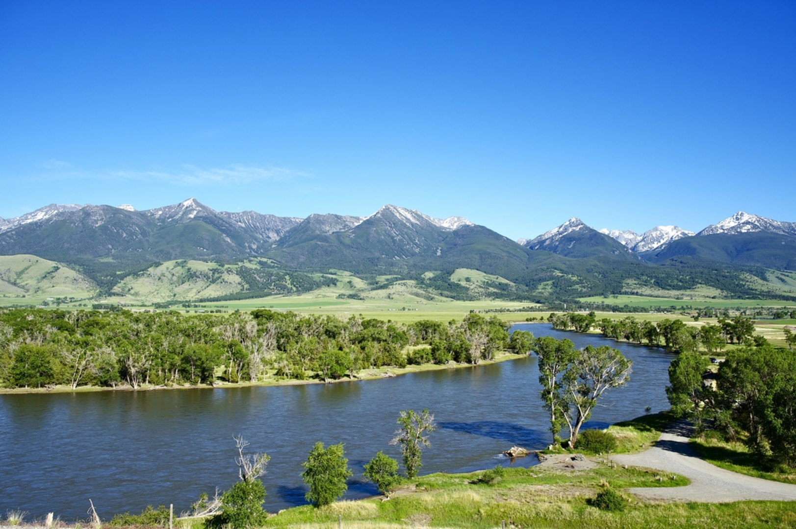 An image depicting the trail Livingston Peak Trail and its surrounding area.
