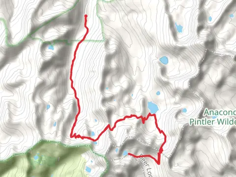 Oreamus Lake via CDT