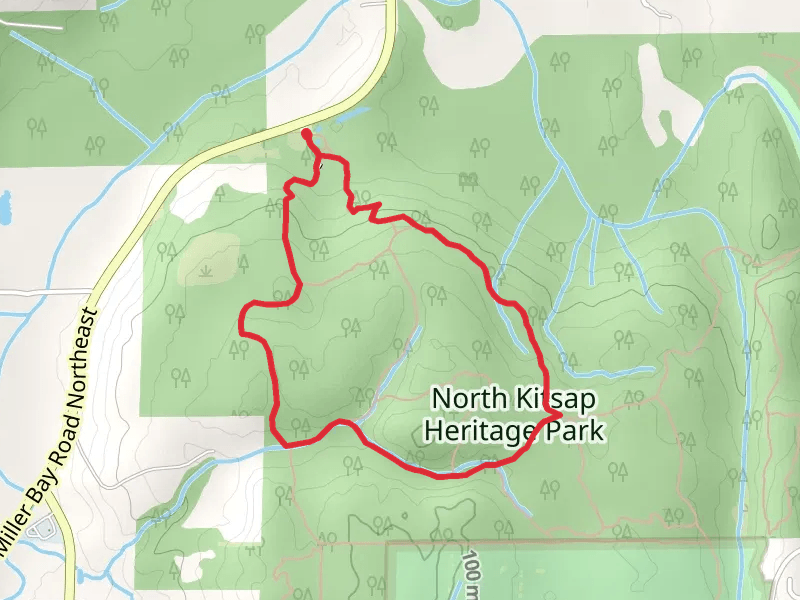 Spine Line, Ravine Run and Boundary Loop Trail