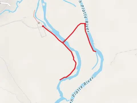 North Platte River - fishing access