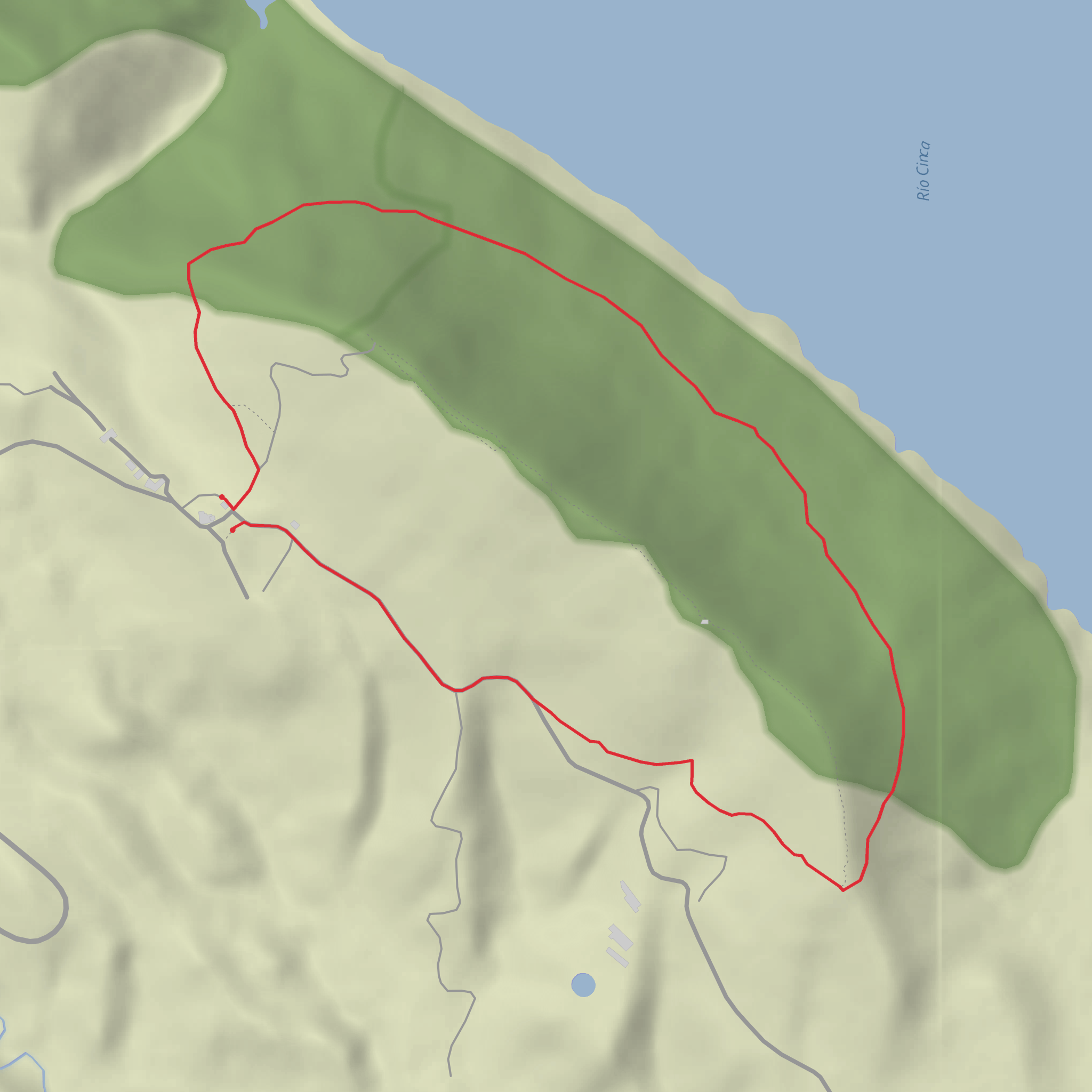 Stausee mobile static map