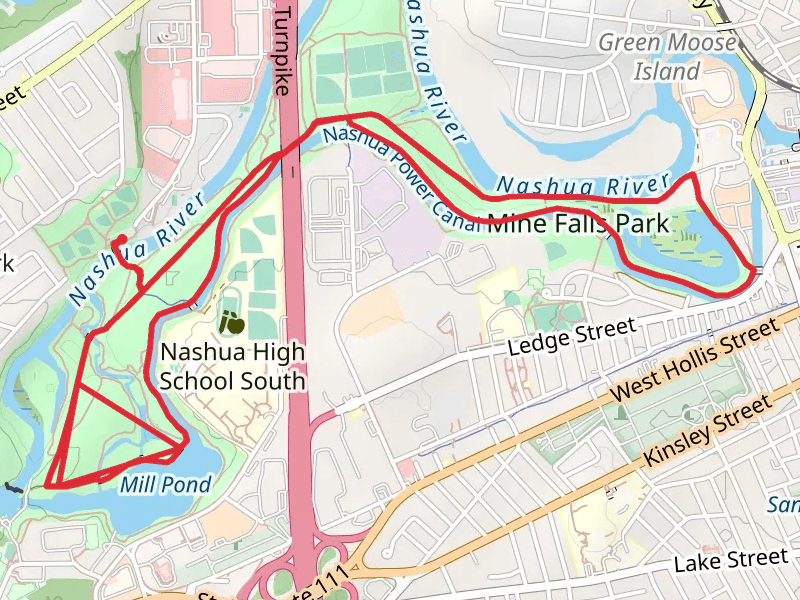 Mill Pond and Oxbow Lake Loop Trail