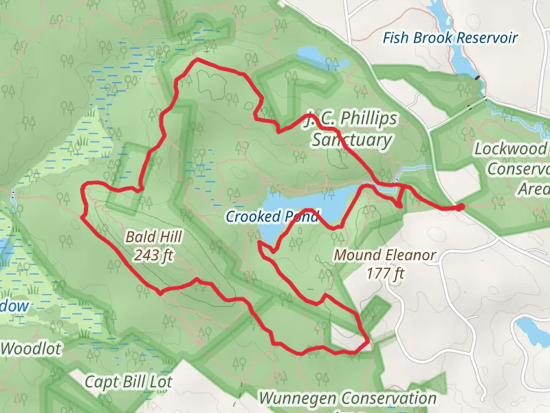 Bald Hill and Crooked Pond Loop