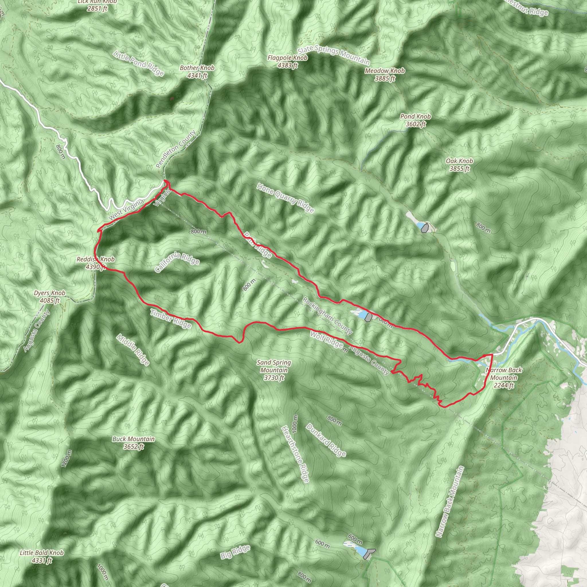 Briery Branch Road and Timber Ridge Loop Trail | Rockingham County | V