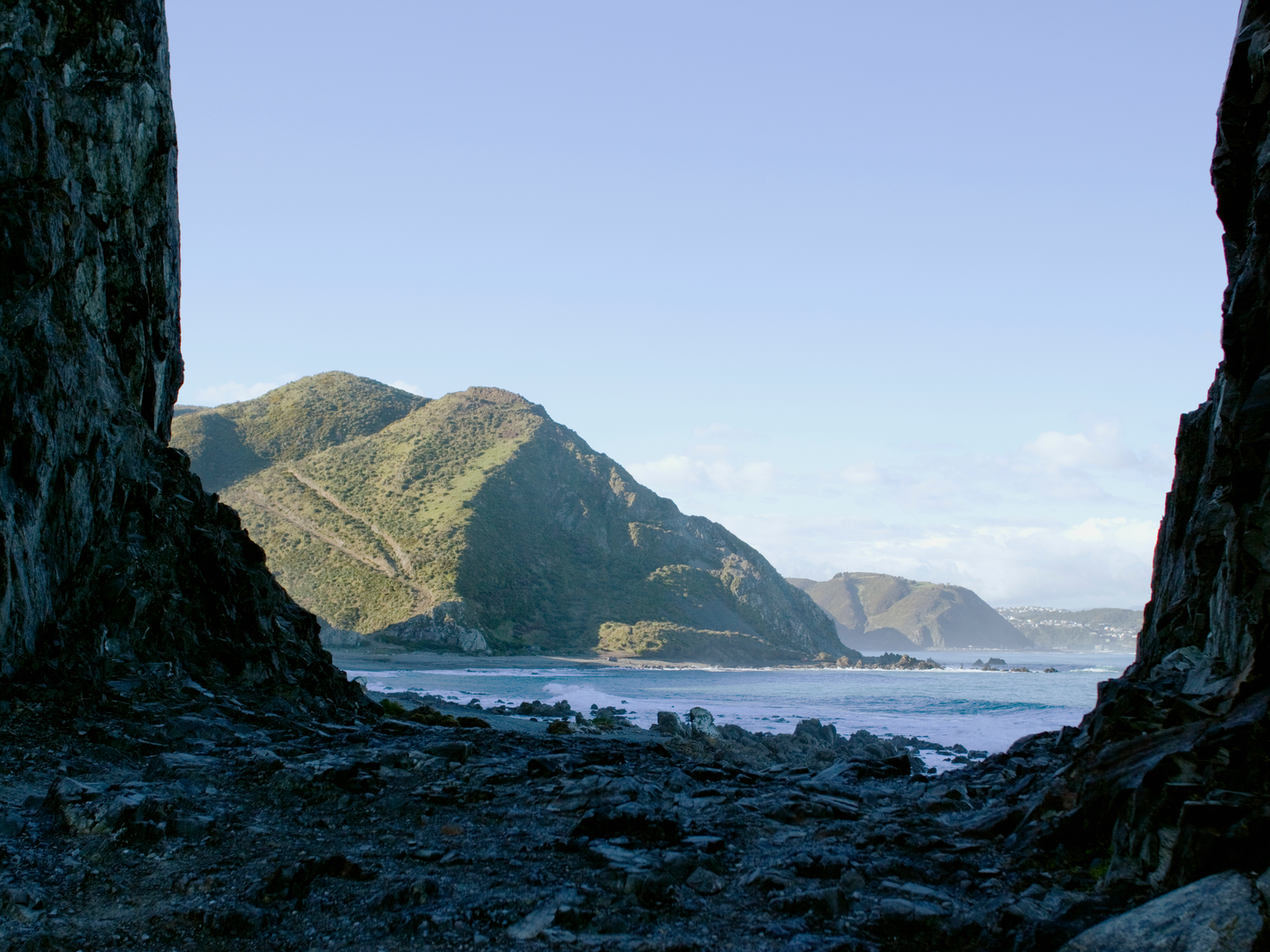 An image depicting the trail South Coast Walk and its surrounding area.
