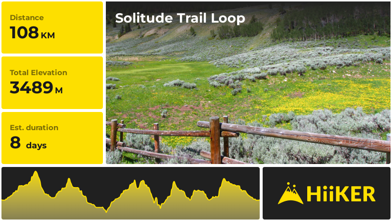Solitude Trail Loop | Big Horn County | Wyoming