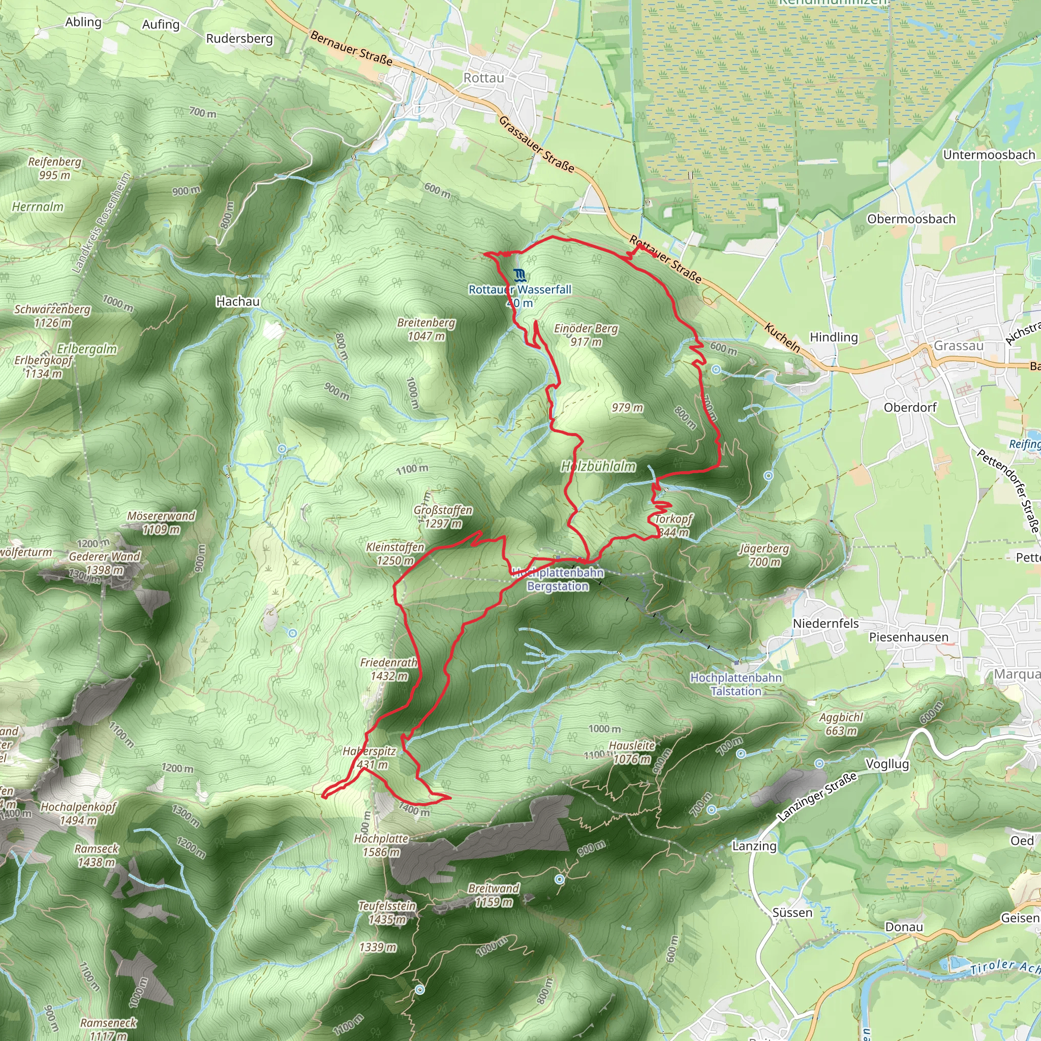Torkopf, Plattenalm and Kleinstaffen Loop | Traunstein | Germany