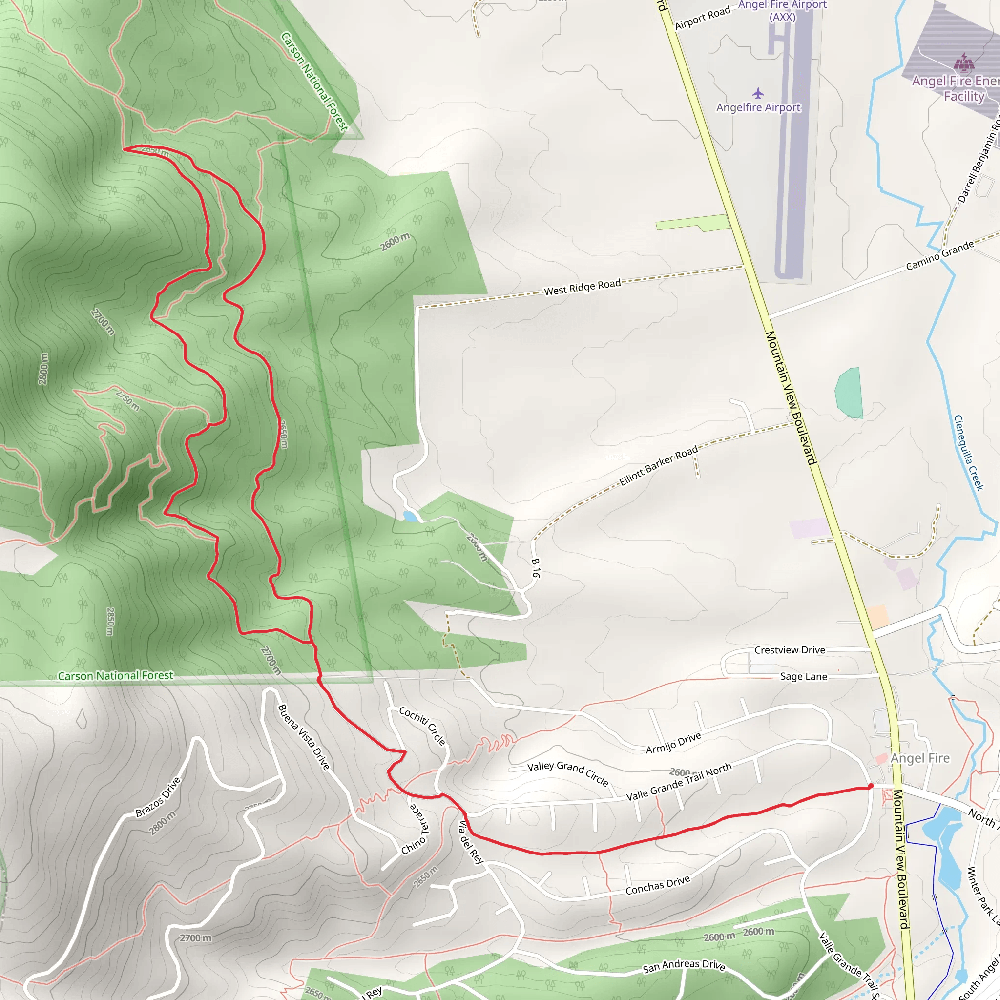 Deer, Elliot Barker and Whoop De Do Loop mobile static map