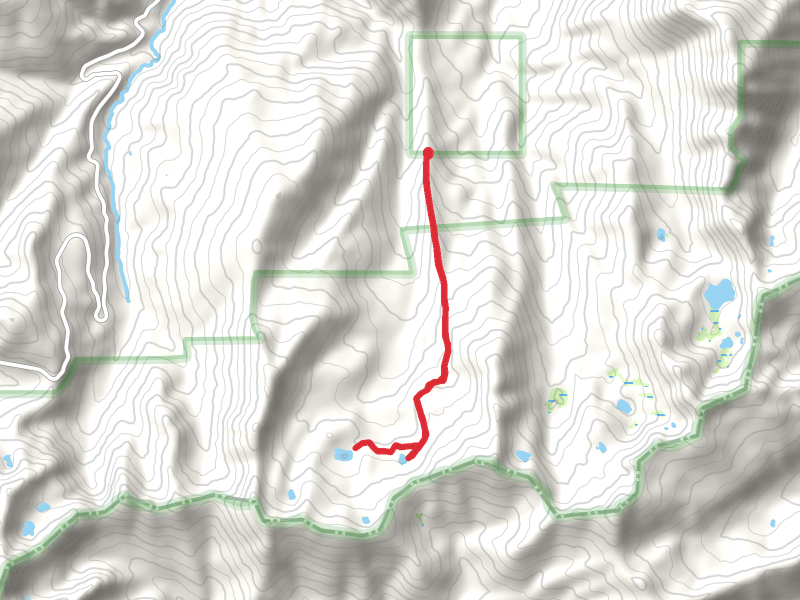Mavis Lake and Fox Creek Lake Trail