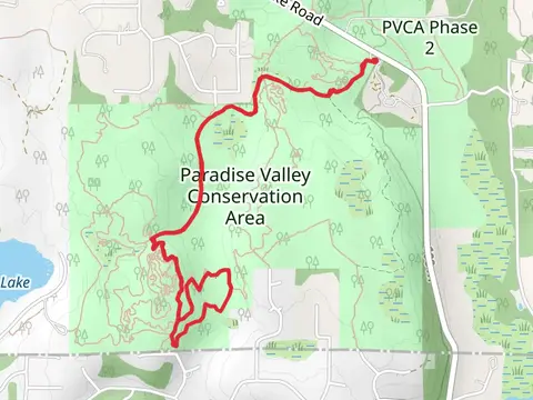 Mainline Trail and Southern Traverse Trail