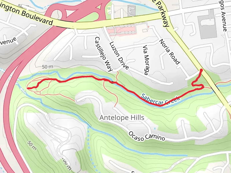 Sabercat Creek Trail