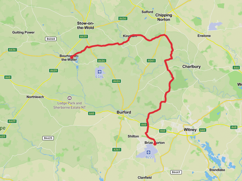 Hike from Broughton via Diddly Squat to Brize thumbnail