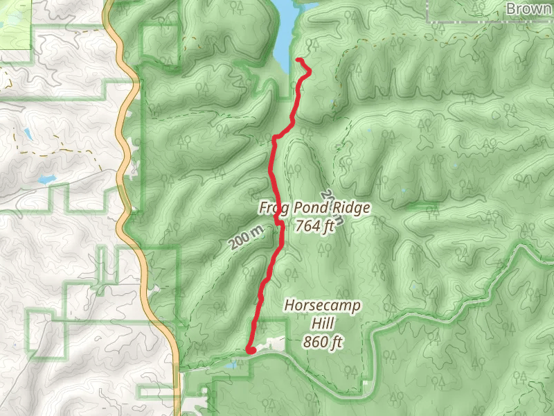 Patton Cave Trail via Grubb Ridge Loop