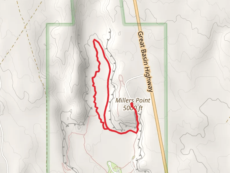 Juniper Draw Loop Trail via Millers Point