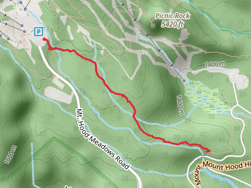 Sahale Falls via Umbrella Falls Trail