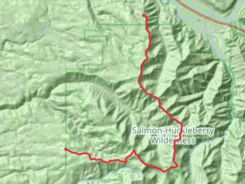 McIntyre Ridge and Old Baldy Trail