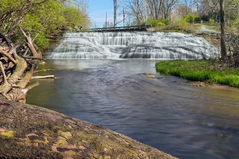 Thistlethwaite Falls via Cardinal Greenway