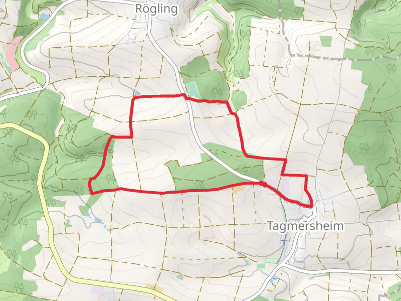 Dolinenlehrpfad Tagmersheim and Rundwanderweg Monheim