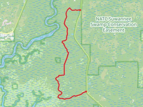 NW Co Road to S Entrance Road