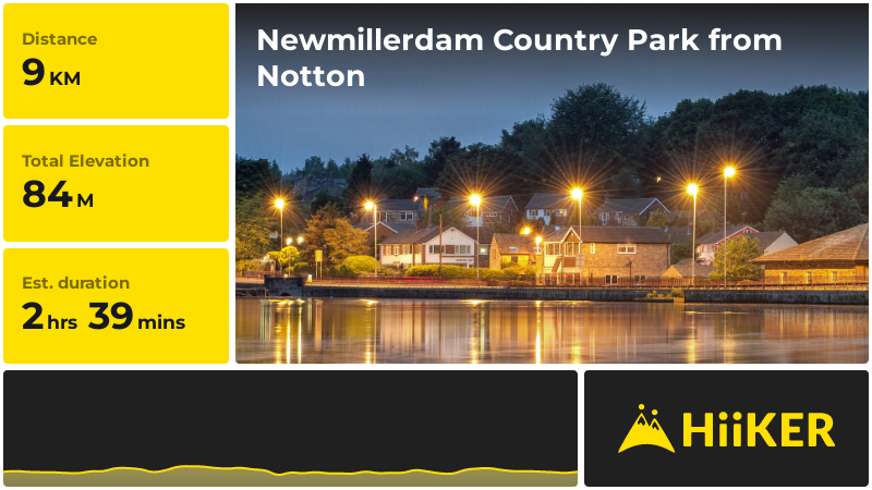Newmillerdam Country Park from Notton | West Yorkshire | England