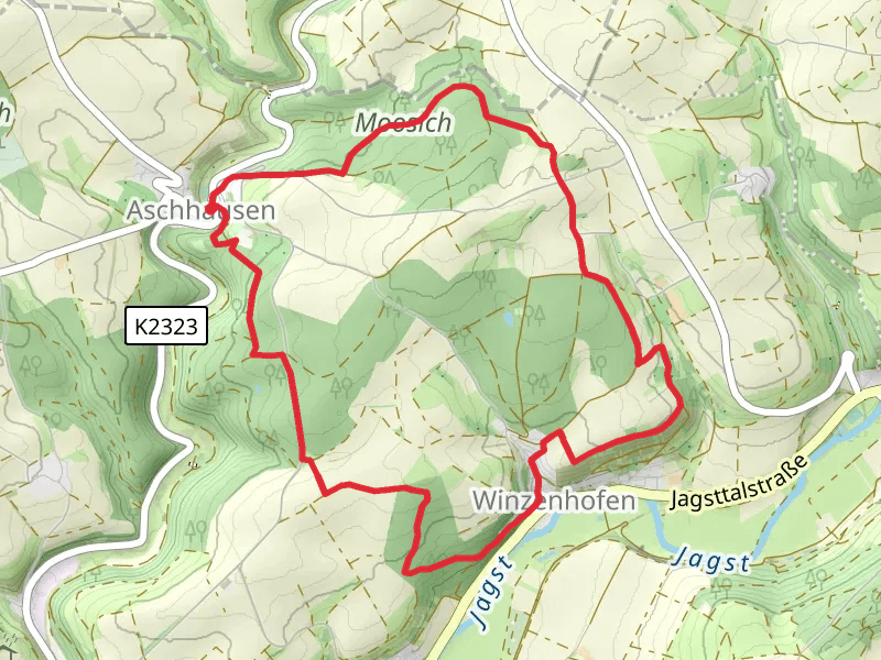 Tannenbergweg and Bergweg Loop