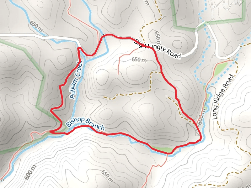 Bishop Branch and Pulliam Creek Loop Trail