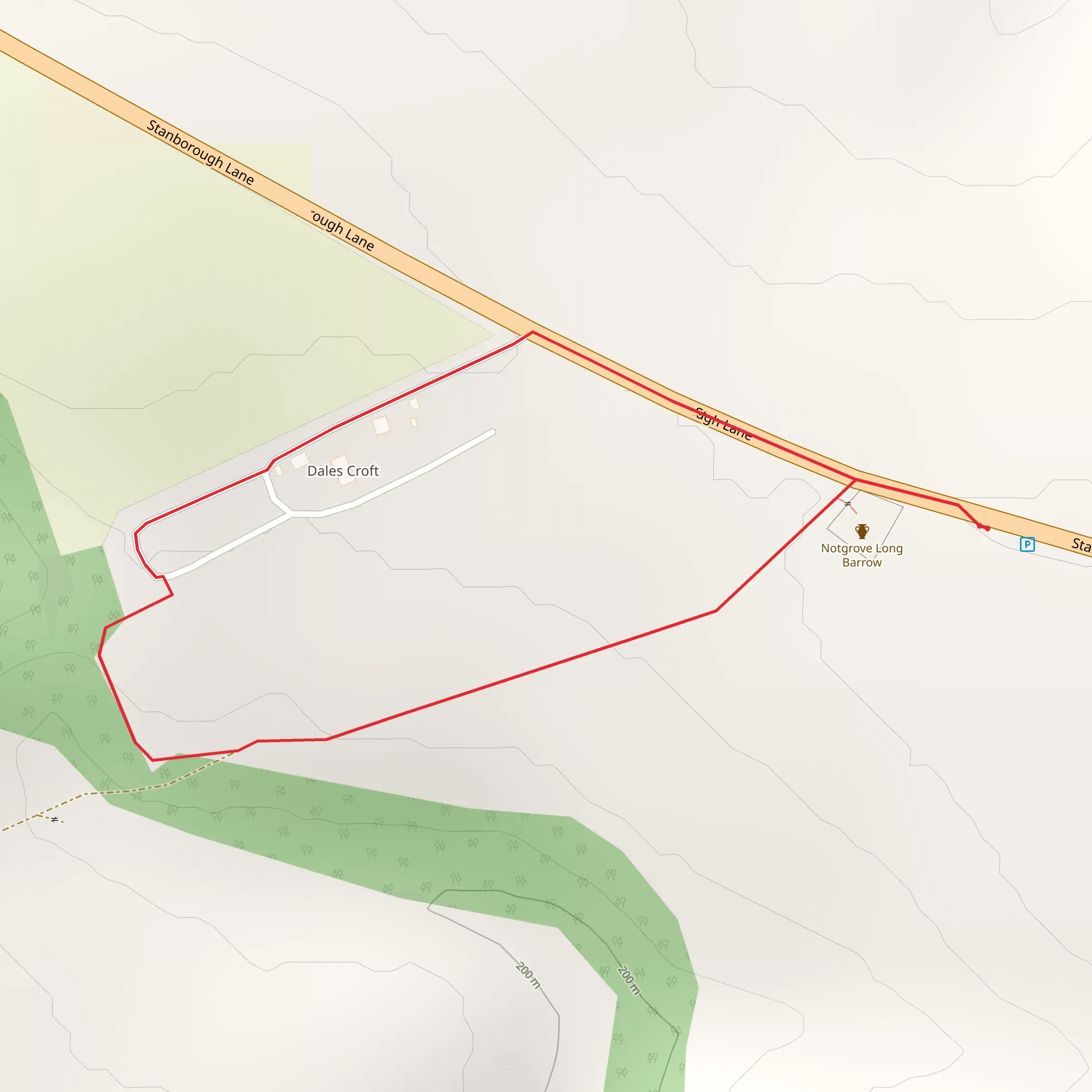 Notgrove Long Barrow Loop | Gloucestershire | England