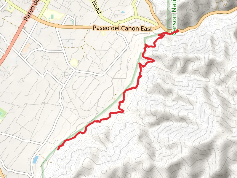 South Boundary Trail and Talpa Traverse