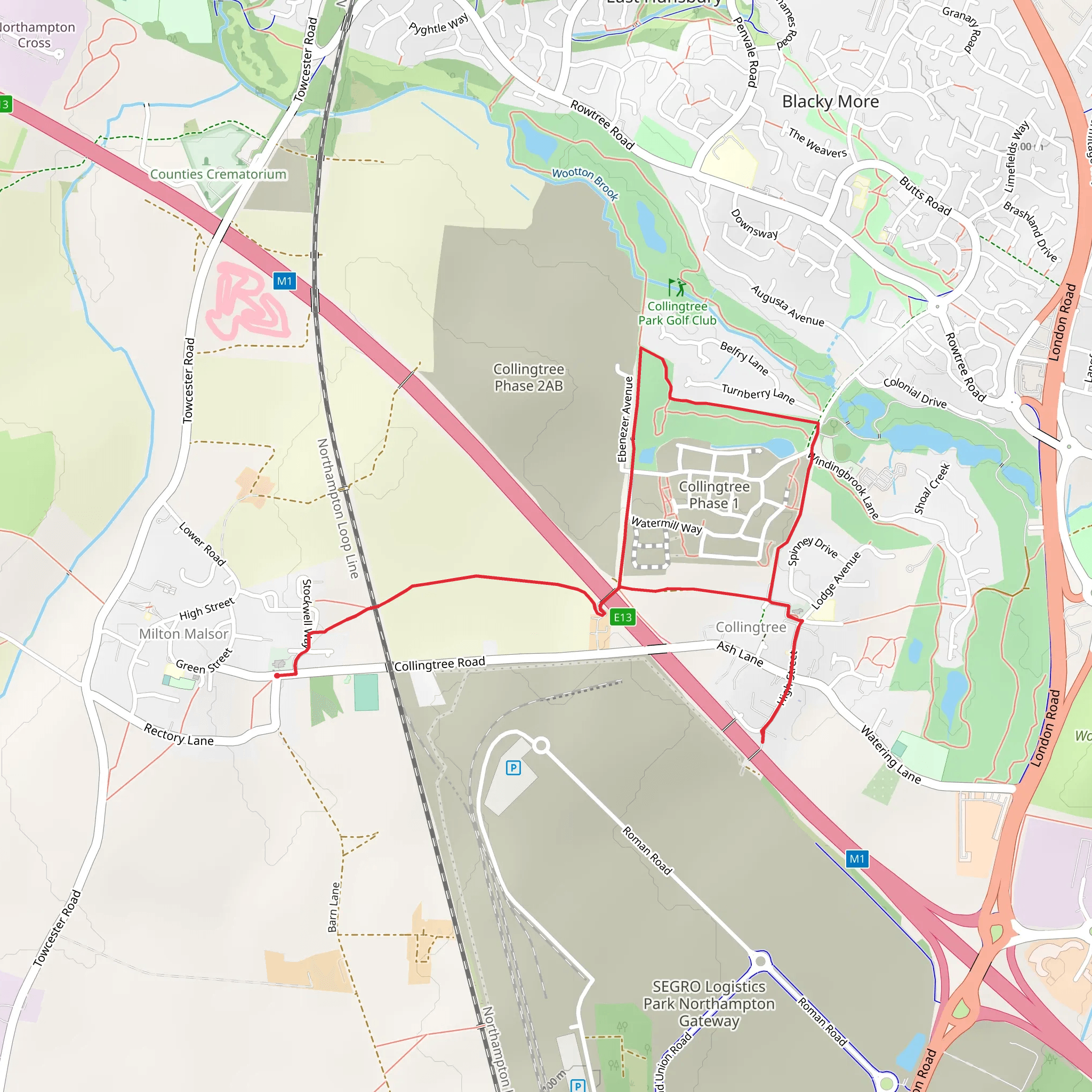 Collingtree Park Loop | West Northamptonshire | England