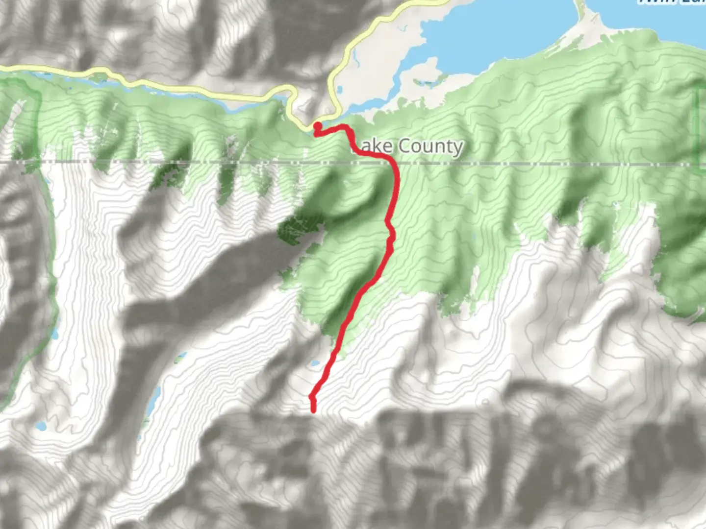An image depicting the trail Mount Hope and its surrounding area.