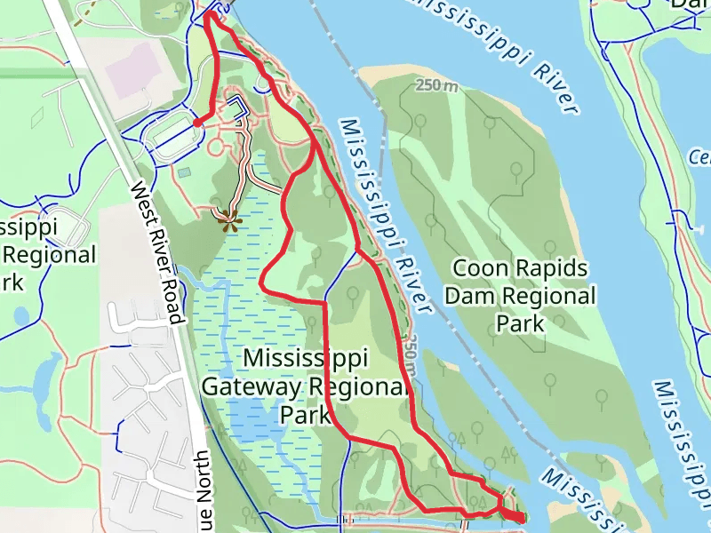 Mississippi Gateway Regional Park Loop