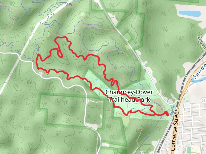 Coal Train Trail via God Pile Loop Trail