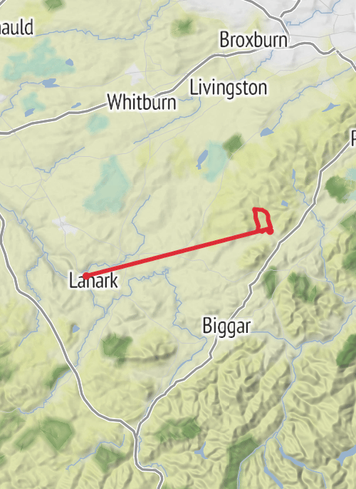 Covenanters Walk mobile static map