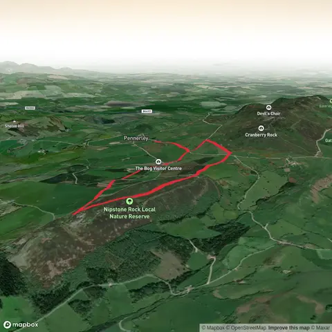 Brooke Farm, Nipstone Rock and The Rock Loop