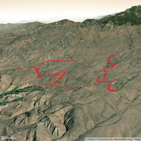 Corrals to Hulls Gulch