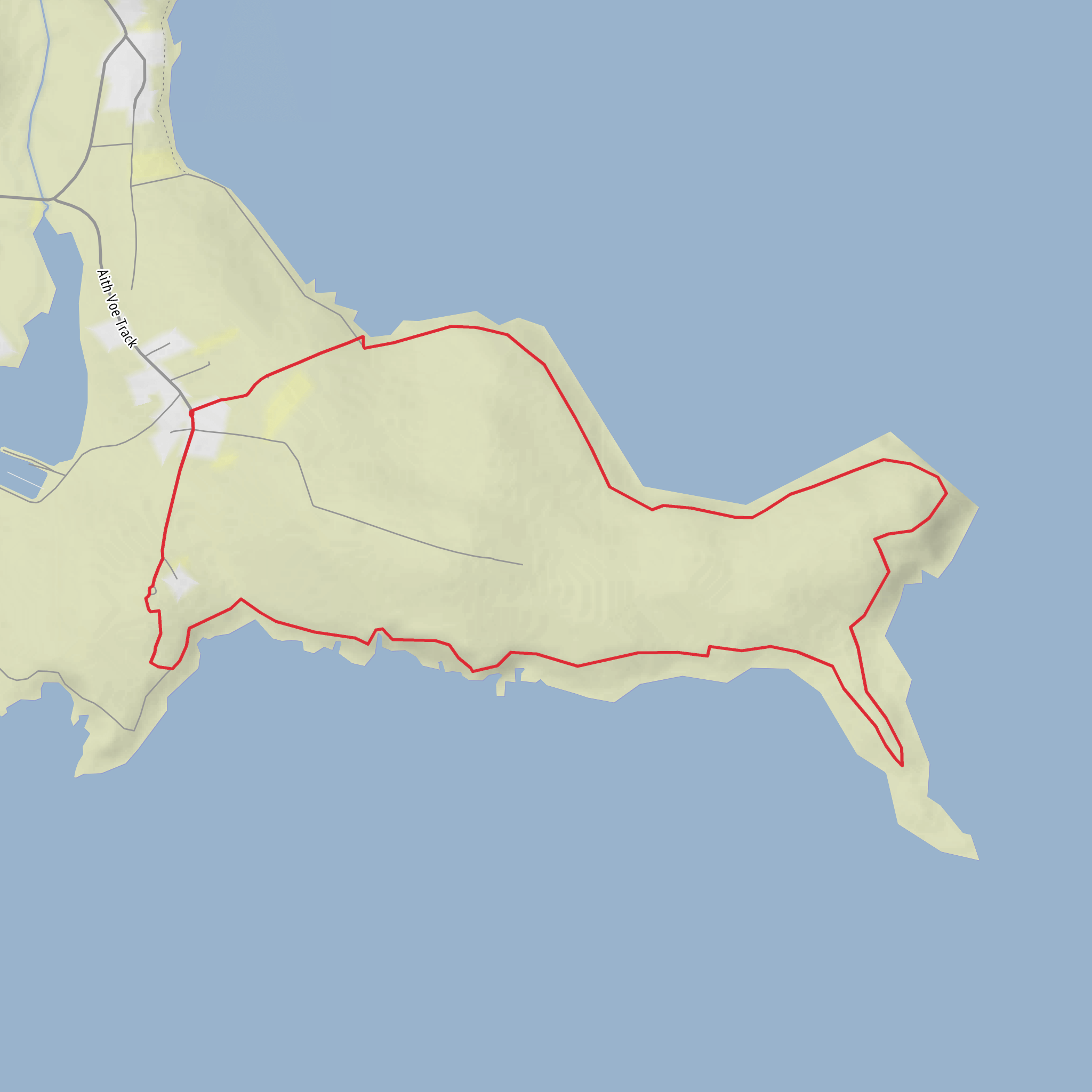 Helli Ness and Greenmow Loop mobile static map