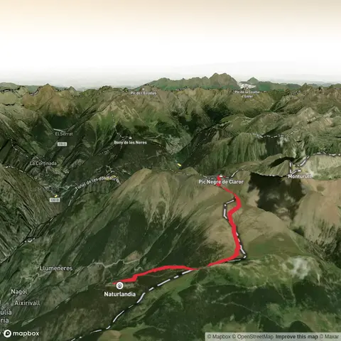 Travessa Rabassa, Pic Negre, Perafita, Claror and Carretera de la Plana