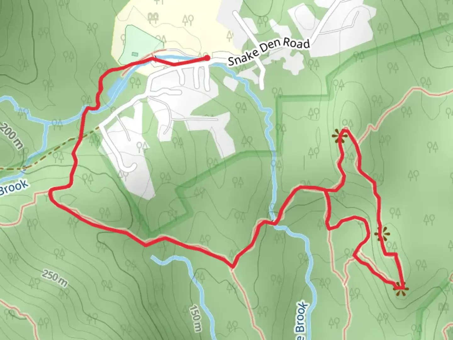 An image depicting the trail Mine Loop via Otterhole Trail and its surrounding area.