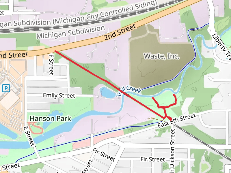 Winding Creek Cove Park Walk
