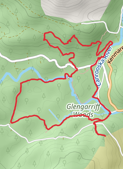 Esknamucky Walk + Waterfall mobile static map