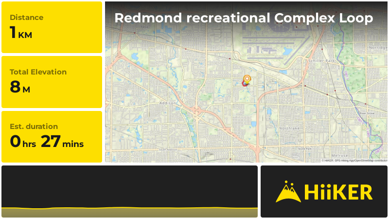 Redmond recreational Complex Loop | DuPage County | Illinois