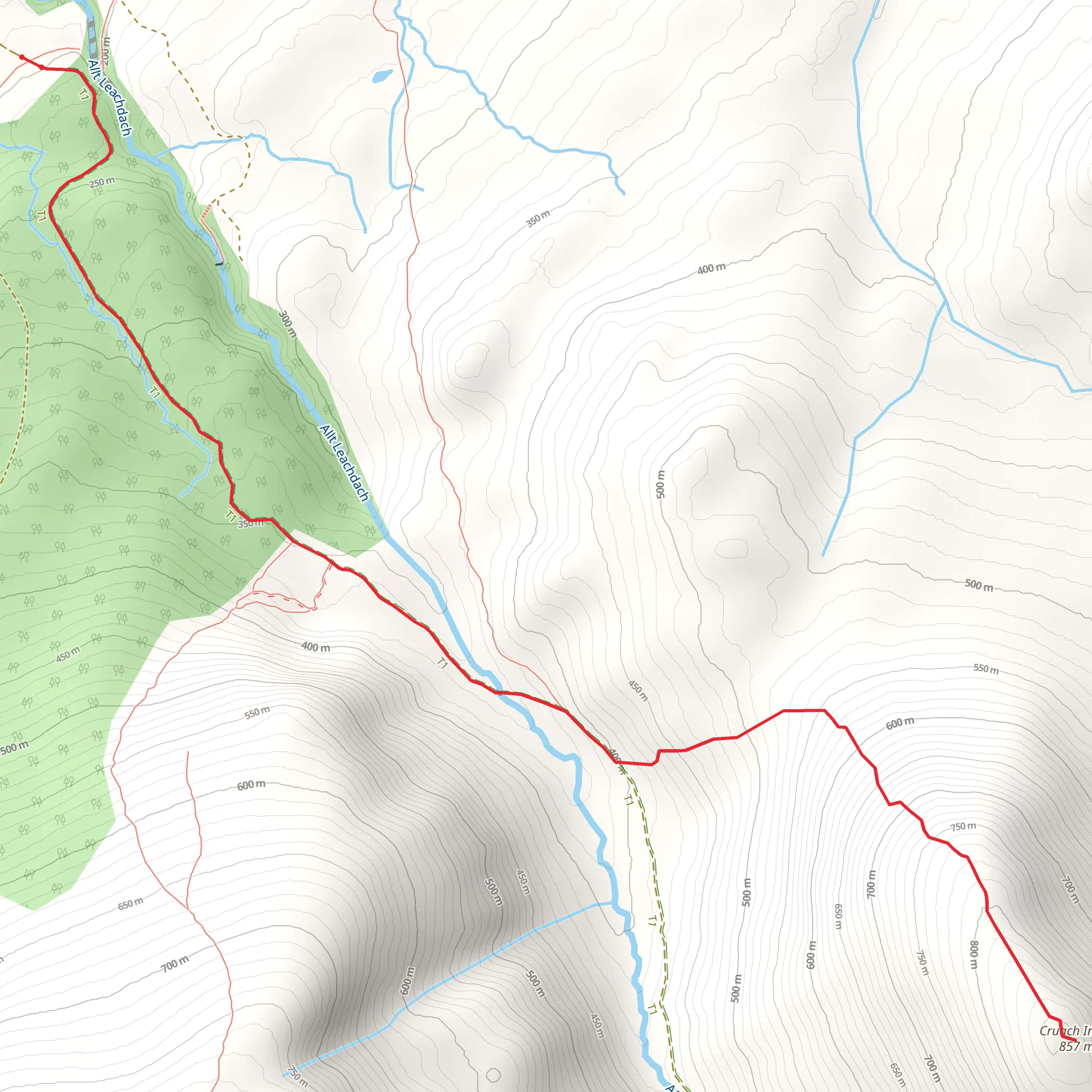 Cruach Innse mobile static map