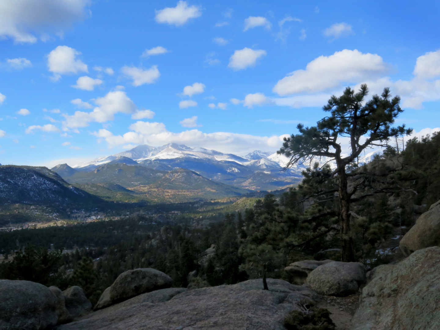 An image depicting the trail Lumpy Ridge Trail and its surrounding area.