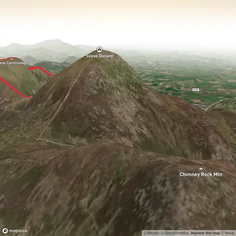 Commedagh from Donard Park