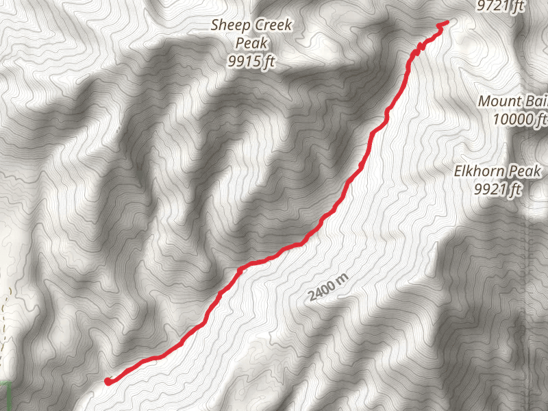 Little Elk Creek Trail