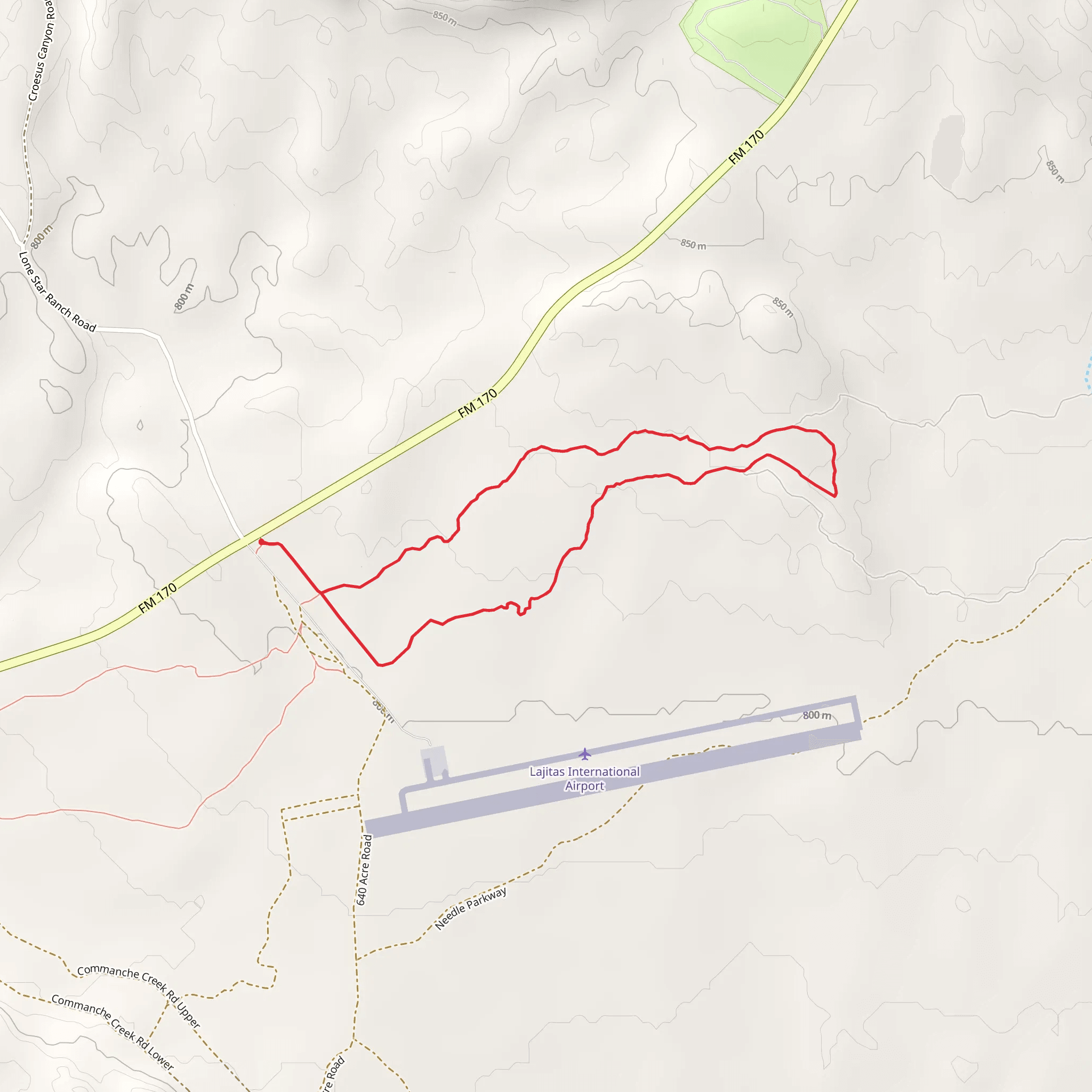 Loop 3 from FM 170 mobile static map
